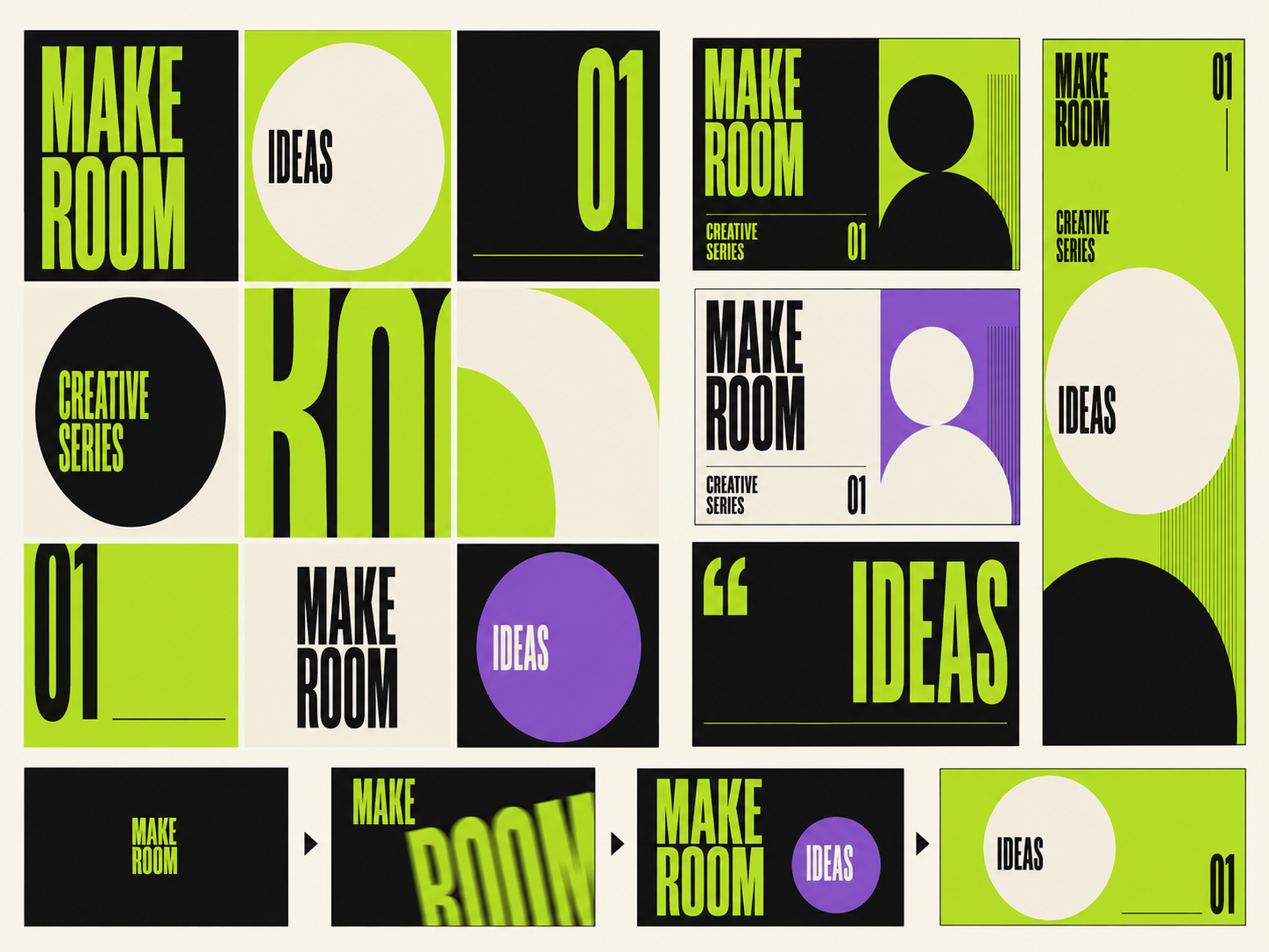 Social campaign system and motion-ready layouts